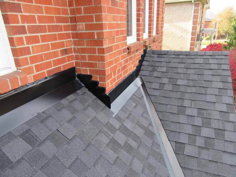 Roof wall repair